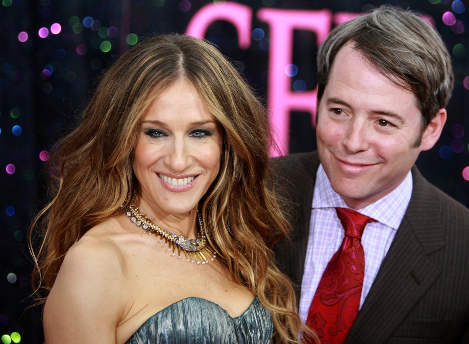 Actors Sarah Jessica Parker and Matthew Broderick
