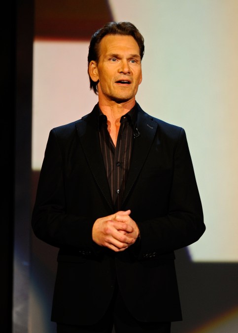 Patrick Swayze in 2008.