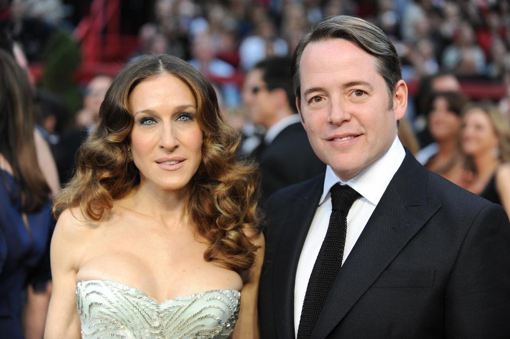Actress Sarah Jessica Parker and her husband