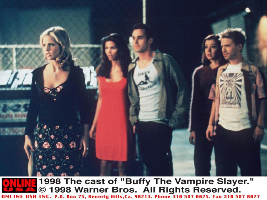 1998 The cast of "Buffy The Vampire Slayer." 