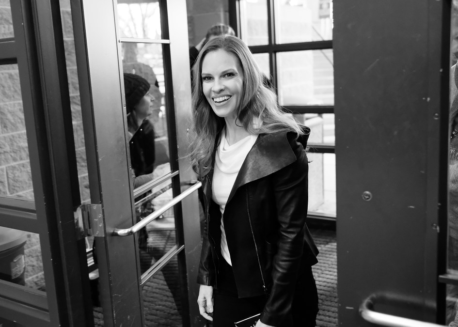 Actor Hilary Swank attends the 'What They Had' Premiere 