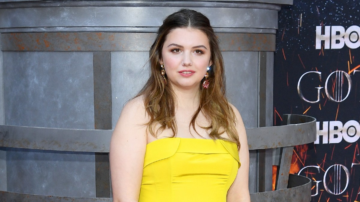 Hannah Murray Yellow Dress