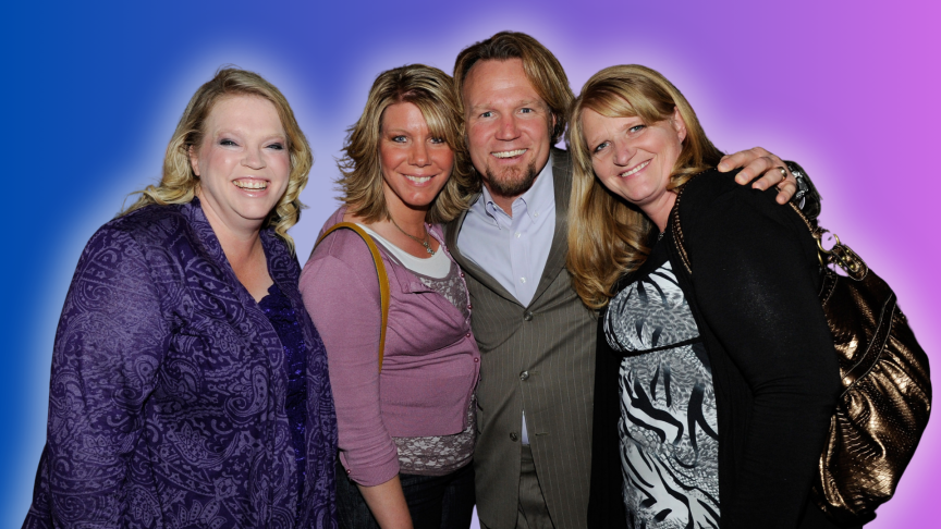 Janelle, Meri, Kody, and Christine Brown