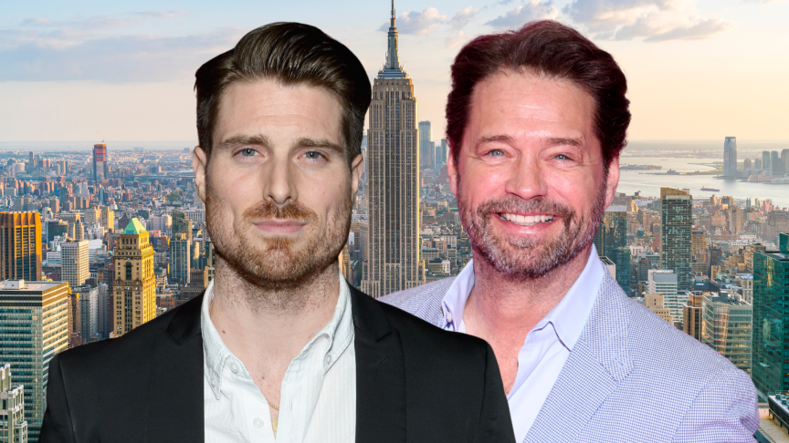Marcus Rosner and Jason Priestley