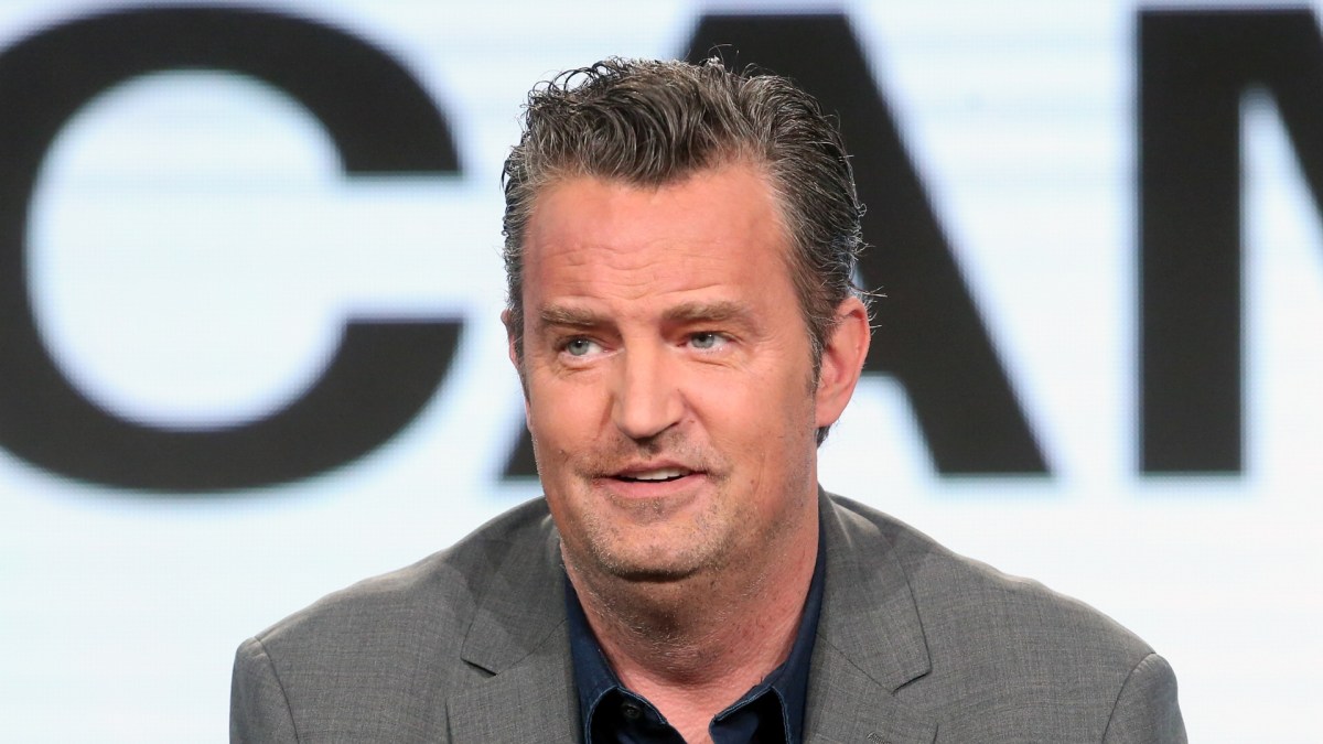 Matthew Perry attends an event