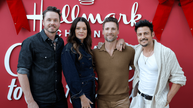 Paul Campbell, Kimberley Sustad, Andrew Walker and Tyler Hynes
