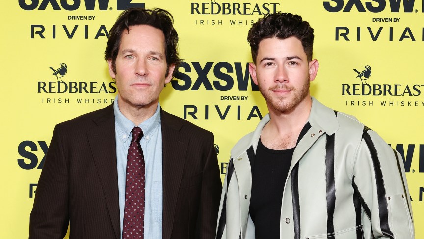 Paul Rudd and Nick Jonas