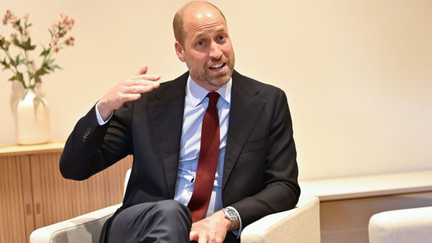 Prince William, Prince of Wales during the official opening of James' Place Birmingham on May 11, 2026