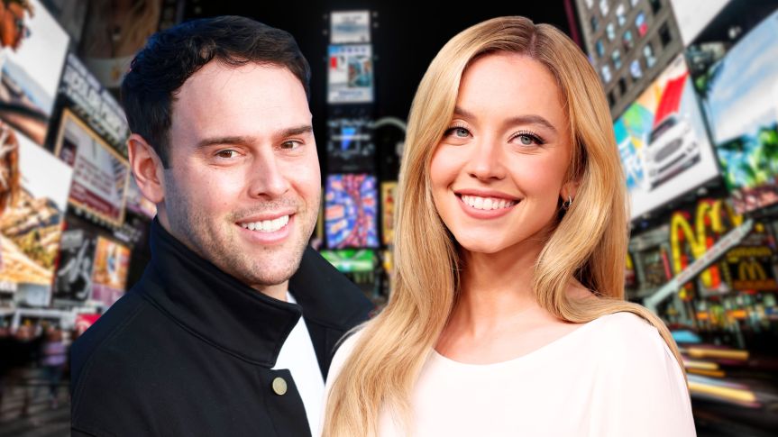 Scooter Braun and Sydney Sweeney