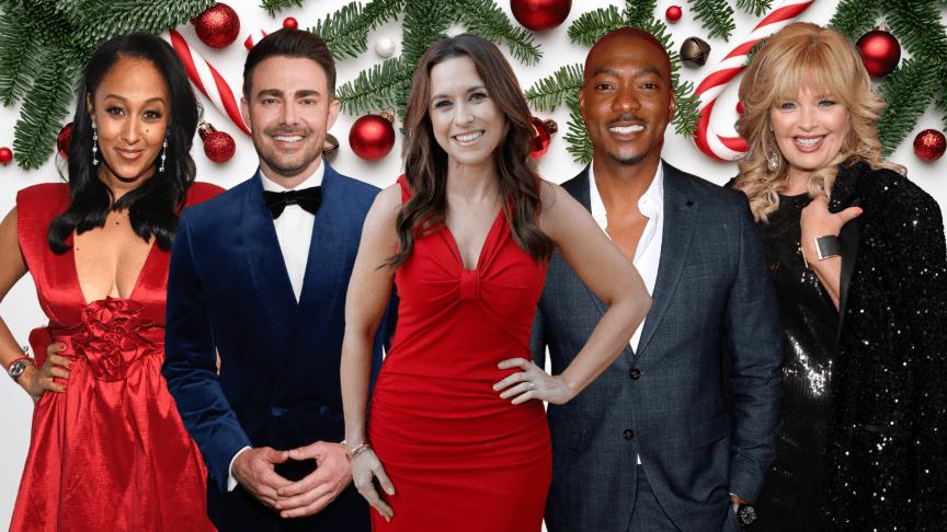 Tamera Mowry-Housley, Jonathan Bennett, Lacey Chabert, B.J. Britt and Melissa Peterman