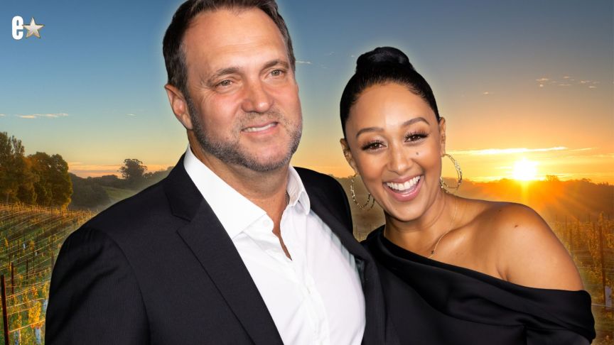 Tamera Mowry-Housley and Adam Housley