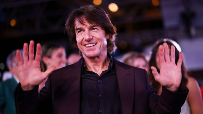 Tom Cruise attends the "Mission Impossible – The Final Reckoning" Mexico Red Carpet and Premiere at Auditorio Nacional on May 20, 2025, in Mexico City, Mexico