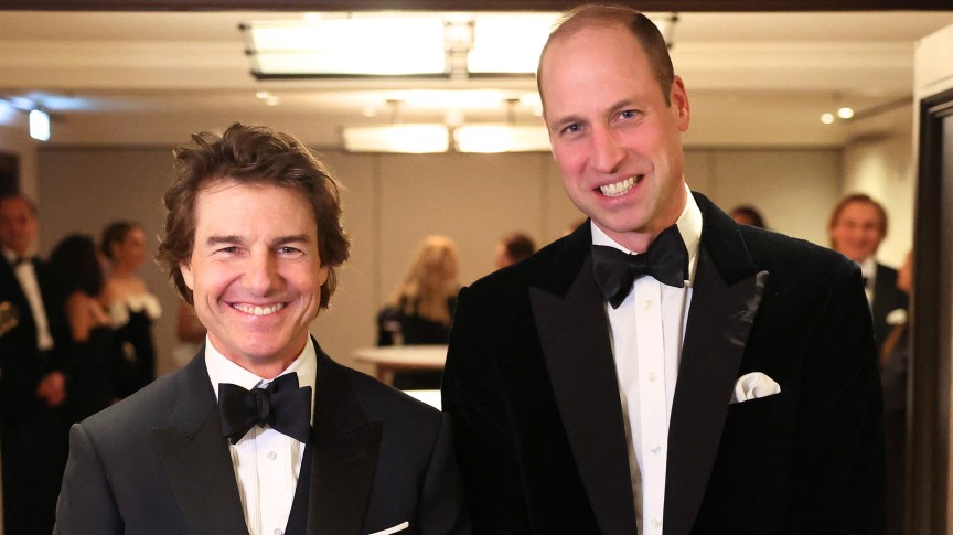 Tom Cruise and Prince William