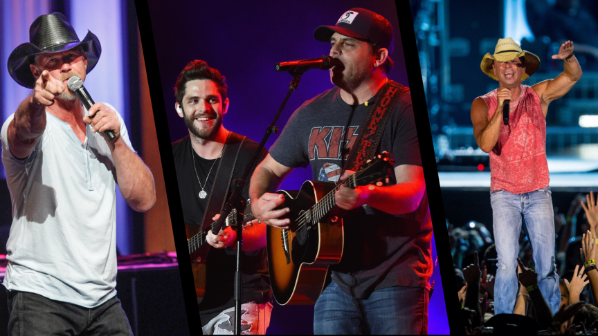 Trace Adkins, Thomas Rhett, Rhett Akins, Kenny Chesney