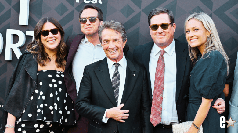 Martin Short Steps Out With Sons Oliver and Henry
