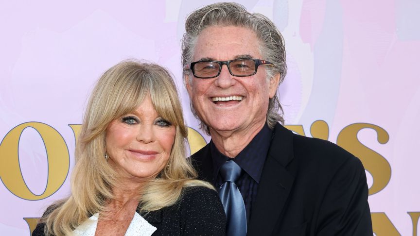 Goldie Hawn and Kurt Russell