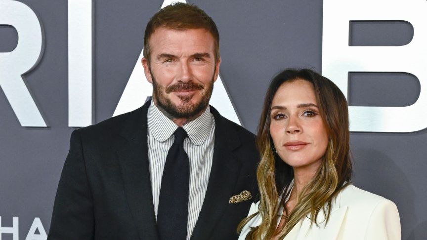David Beckham and Victoria Beckham