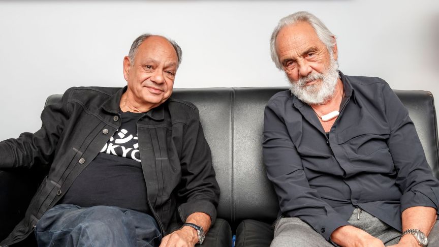 Cheech Marin and Tommy Chong