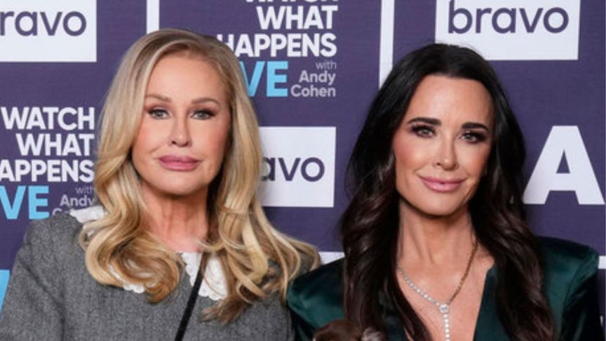 Kathy Hilton and Kyle Richards