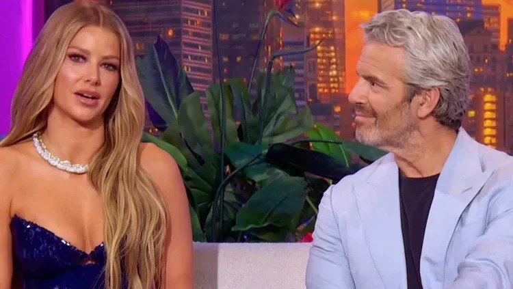 Ariana Madix and Andy Cohen appear together at the “Love Island USA” reunion