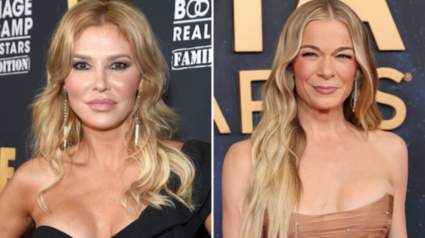 Brandi Glanville and LeAnn Rimes pictured separately amid rumors surrounding “The Real Housewives of Beverly Hills.”