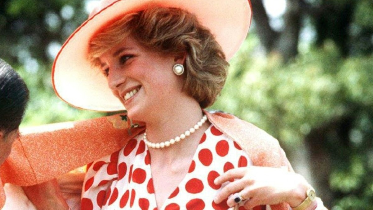Princess Diana polka dot dress
