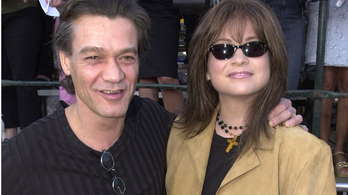 Eddie Van Halen and Valerie Bertinelli
