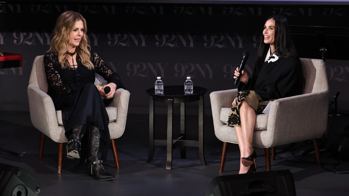 Rita Wilson and Demi Moore