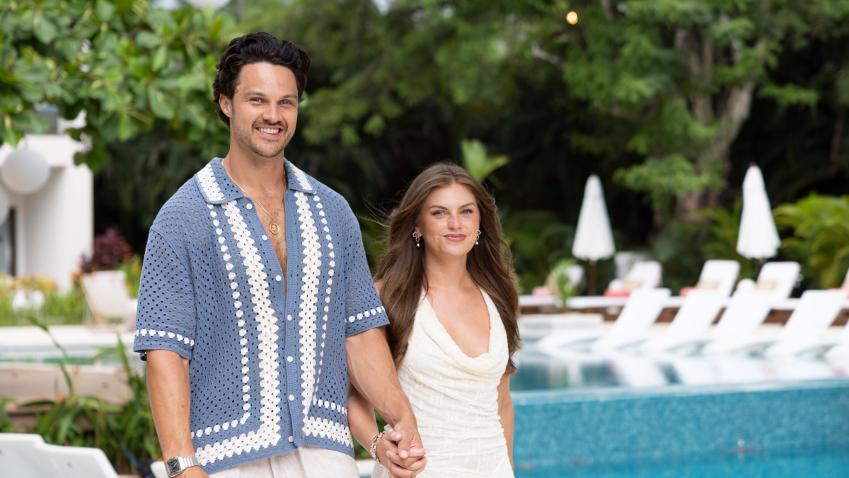Jess Edwards and Spencer Conley
