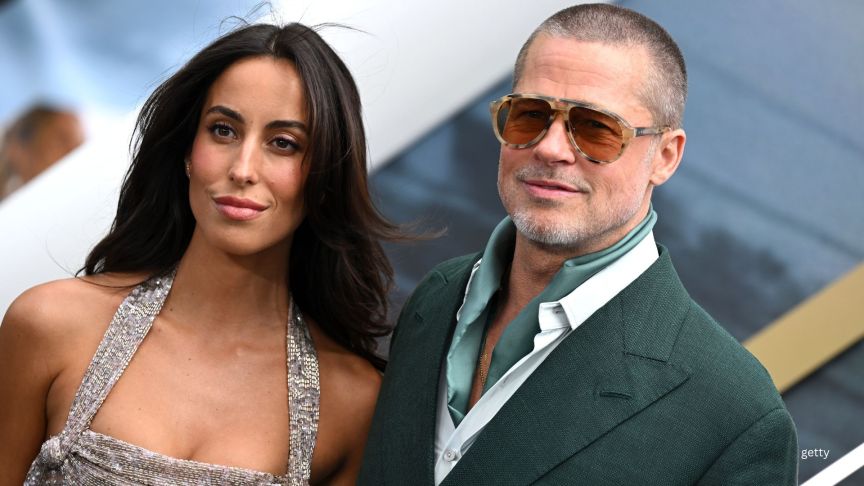 Brad Pitt and Ines de Ramon