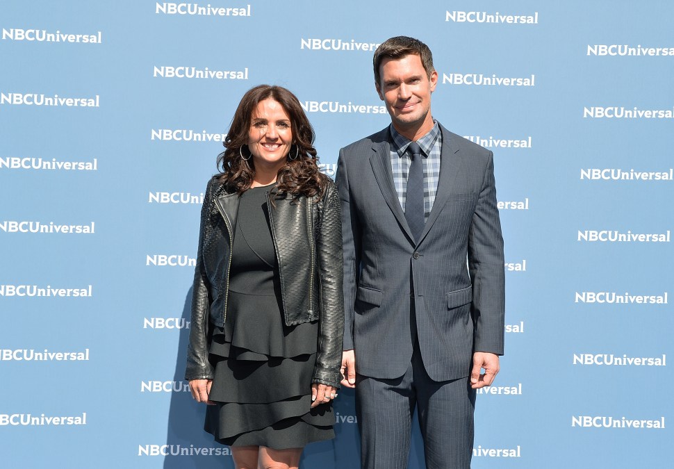 Jenni Pulos and Jeff Lewis
