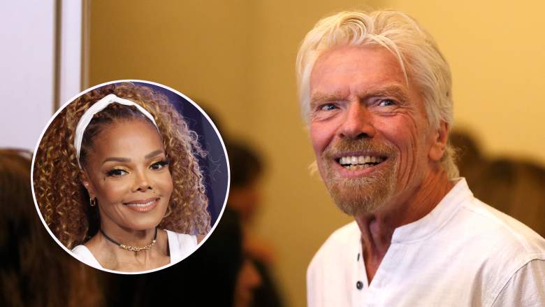 Janet Jackson and Richard Branson.