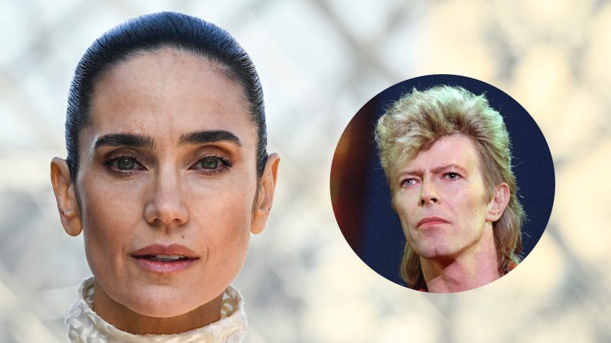 Jennifer Connelly and David Bowie.