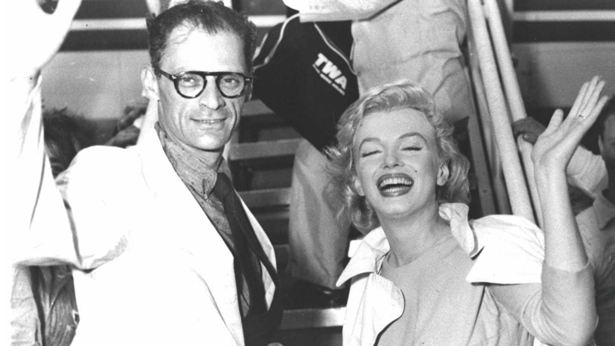 Marilyn Monroe and Arthur Miller