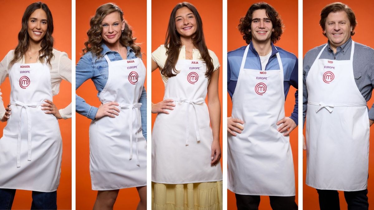 Team Europe: Aghata, Basia, Julia, Nico, and Ted (left to right)