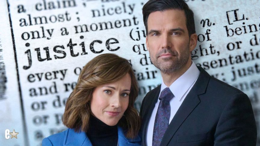 Nikki DeLoach and Benjamin Ayres in "True Justice: Eye for an Eye"