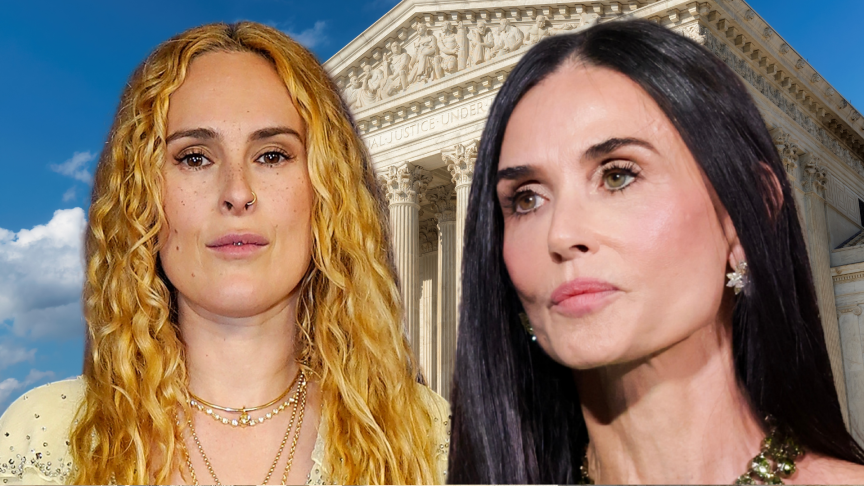 Rumer Willis & Demi Moore
