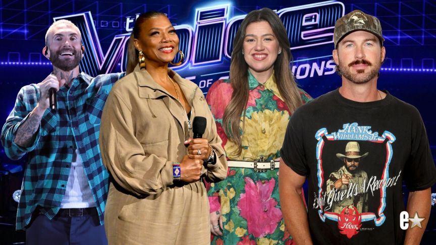 Adam Levine, Queen Latifah, Kelly Clarkson, Riley Green