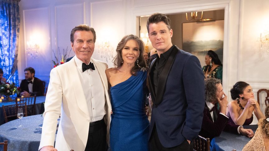 Peter Bergman, Susan Walters and Michael Mealor of The Young and the Restless