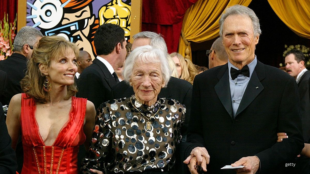 Clint Eastwood, Laurie Murray and Ruth Wood