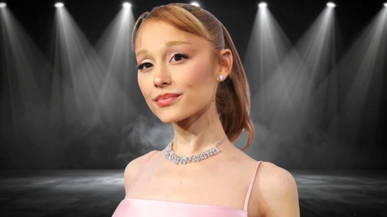 Ariana Grande cries on stage