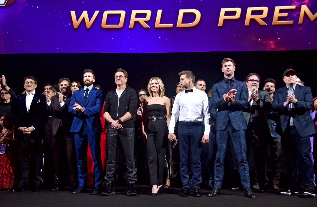 The "Avengers: Endgame" cast at the world premiere