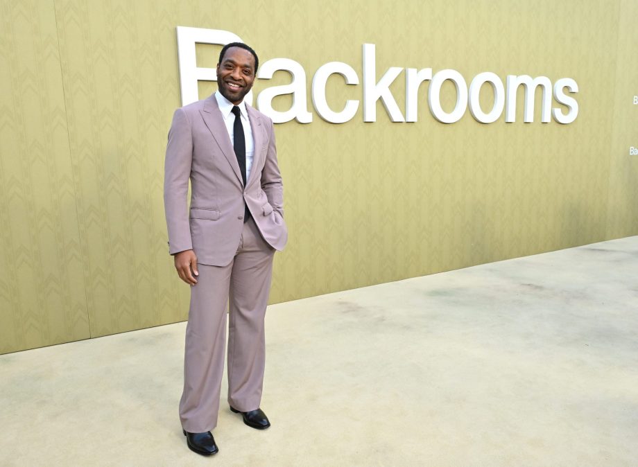 Chiwetel Ejiofor at Backrooms event