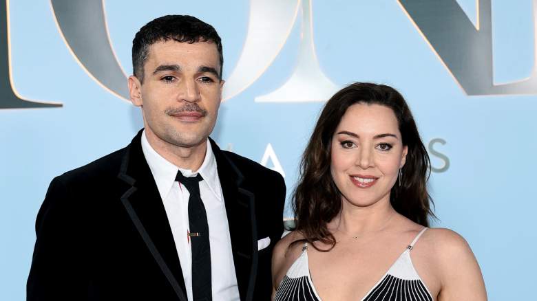 Christopher Abbott and Aubrey Plaza attend the 2026 Tony Awards