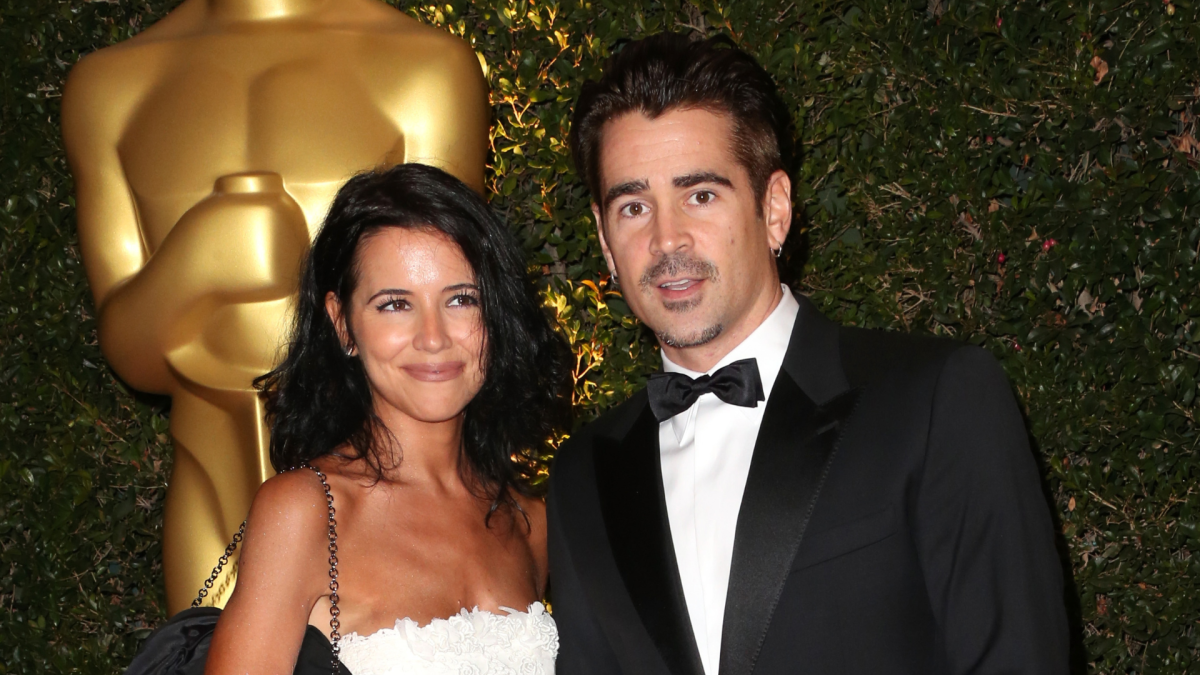 Claudine Farrell and Colin Farrell