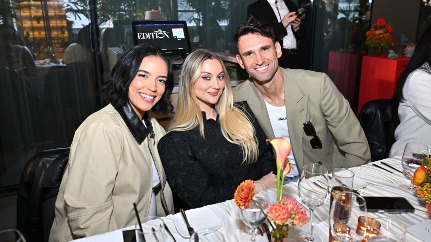 Danielle Olivera, Bailey Taylor and Carl Radke