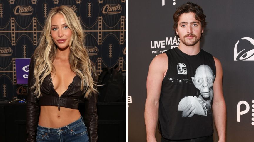 Alix Earle and Benson Boone