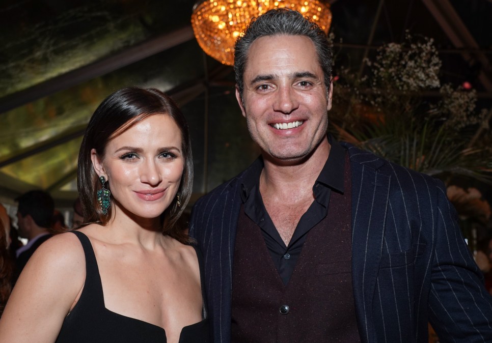 Shantel VanSanten and Victor Webster