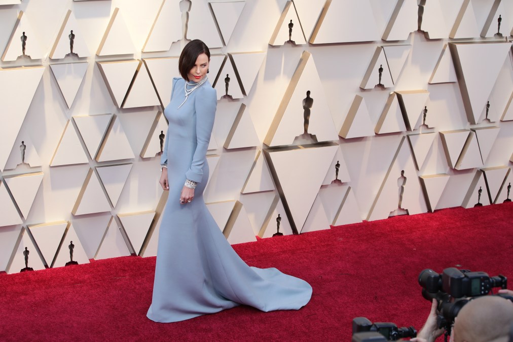 Charlize Theron at the 91st Academy Awards in 2019.