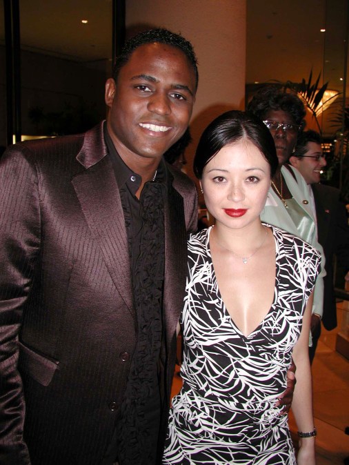 Wayne Brady and Mandie Taketa